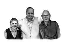 Load image into Gallery viewer, Black & White Portrait