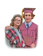 Load image into Gallery viewer, Graduation Color Portrait