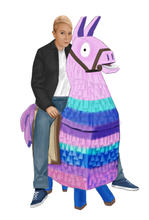 Load image into Gallery viewer, Colour with character - Person drawn with fortnite character - Color drawing -drawings and portraits from your photos - drawking.com - Drawking