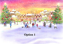 Load image into Gallery viewer, Christmas Scene Portrait