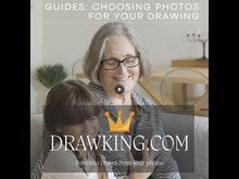 Load and play video in Gallery viewer, Color Portrait with a character (without a background)